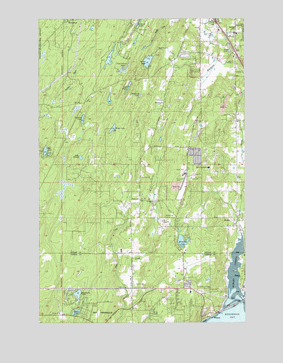 Burley, WA USGS Topographic Map