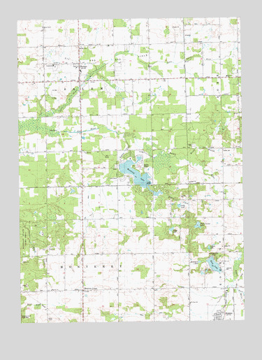 Burnips, MI USGS Topographic Map