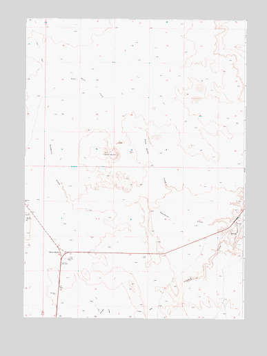 Burns Junction, OR USGS Topographic Map