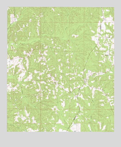 Burnt Corn, AL USGS Topographic Map