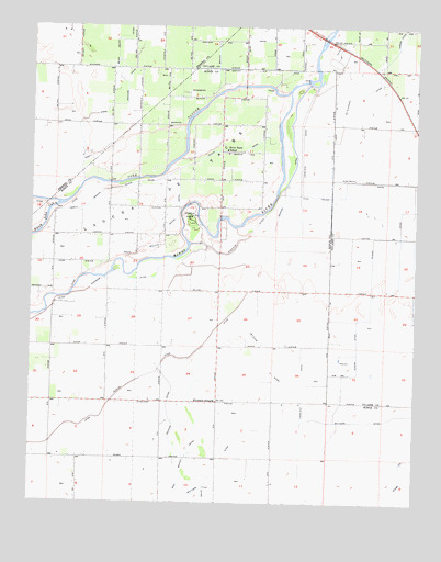 Burris Park, CA USGS Topographic Map