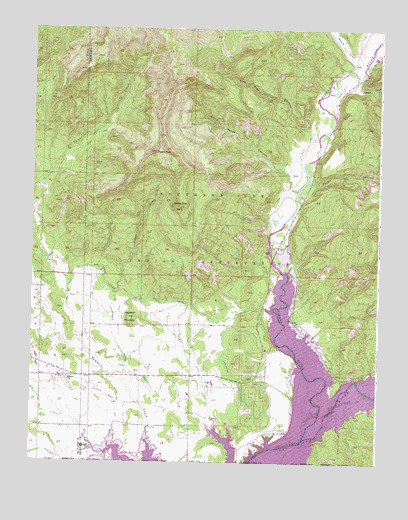 Allison, CO USGS Topographic Map