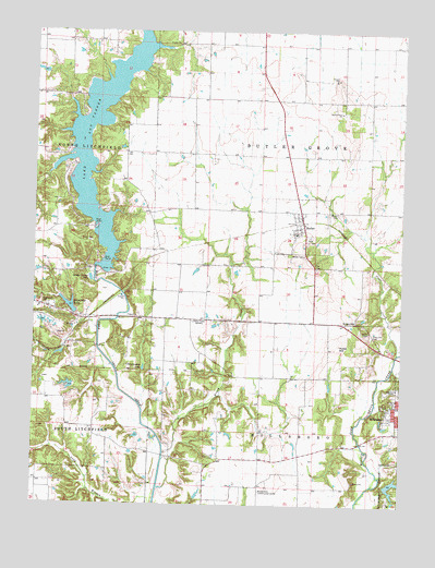 Butler, IL USGS Topographic Map