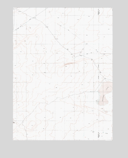 Button Lake, NV USGS Topographic Map