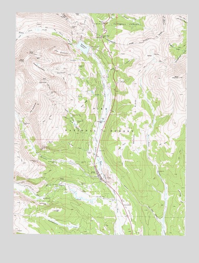 Alma, CO USGS Topographic Map