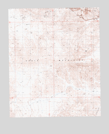 Buzzard Spring, CA USGS Topographic Map