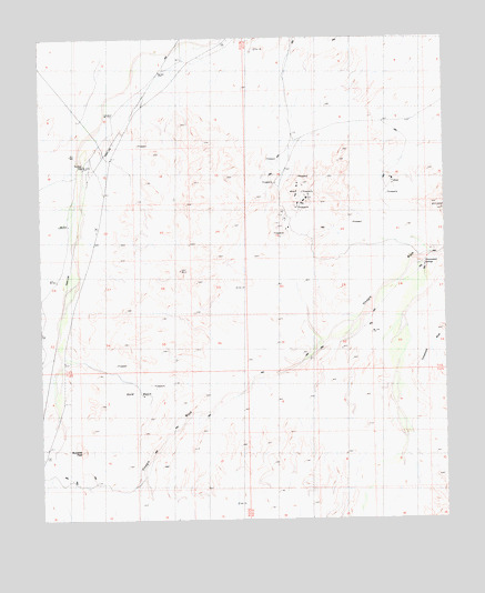 Buzzards Peak, CA USGS Topographic Map