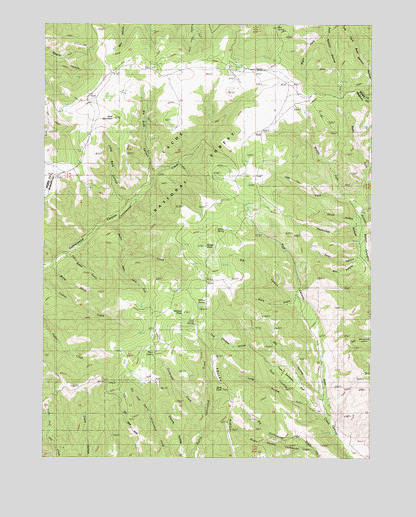 Bybee Knoll, UT USGS Topographic Map