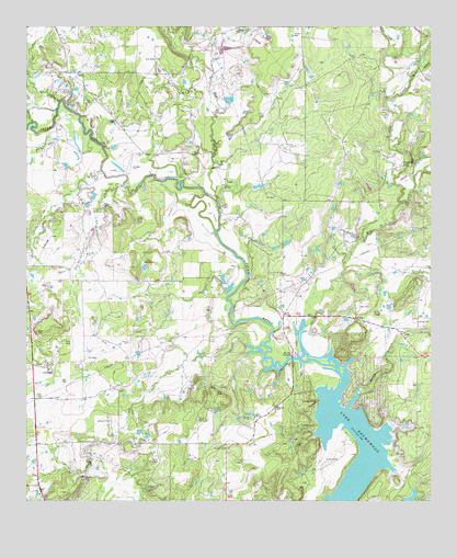 Byrds, TX USGS Topographic Map