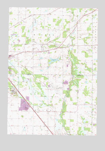 Cable, MN USGS Topographic Map