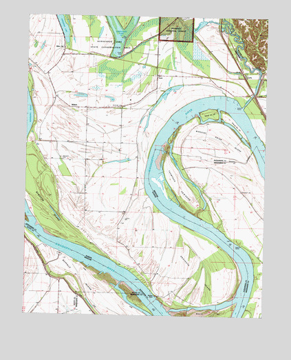 Cache, IL USGS Topographic Map