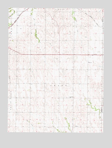 Almena SW, KS USGS Topographic Map