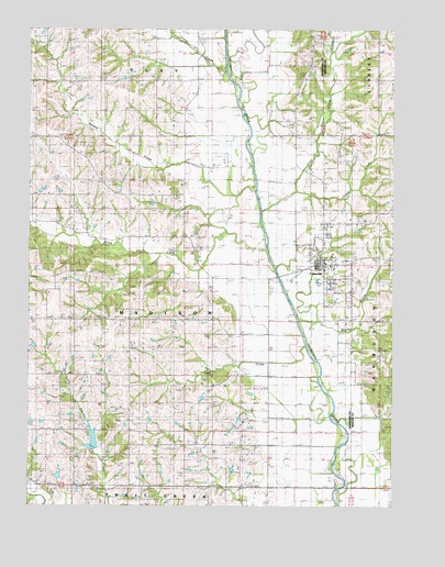Cainsville, MO USGS Topographic Map