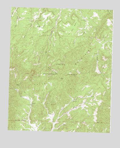 Cal Ship Mesa, NM USGS Topographic Map