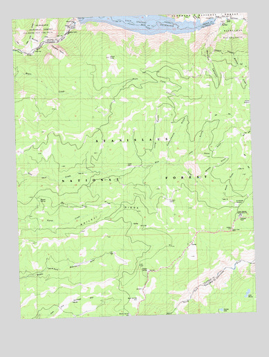 Calaveras Dome, CA USGS Topographic Map