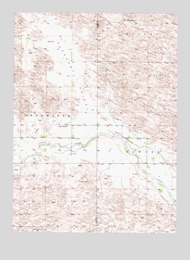 Almeria NW, NE USGS Topographic Map