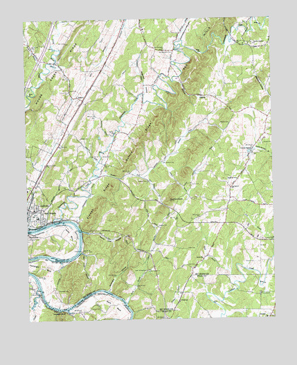 Calhoun, TN USGS Topographic Map