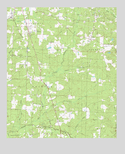 Calhoun, AR USGS Topographic Map