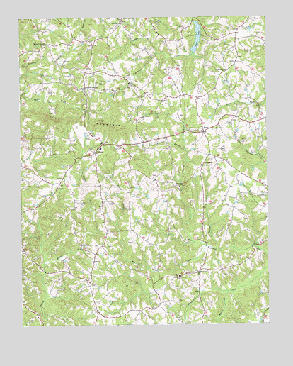 Callands, VA USGS Topographic Map