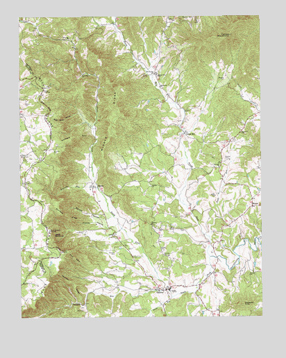Callaway, VA USGS Topographic Map