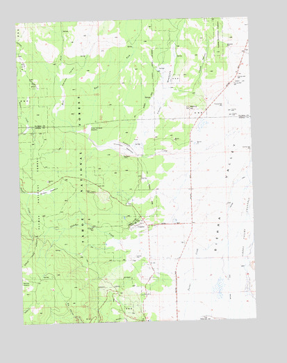 Calpine, CA USGS Topographic Map