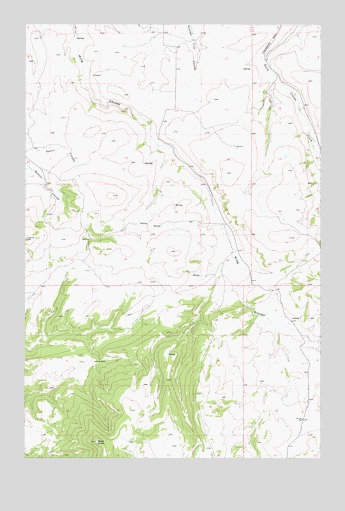 Calvert, MT USGS Topographic Map