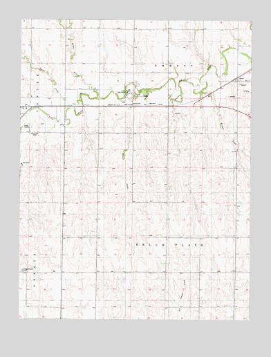 Calvert, KS USGS Topographic Map