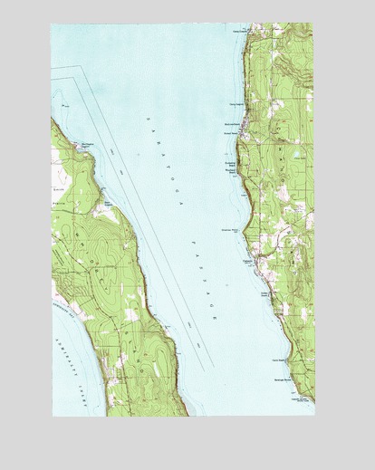 Camano, WA USGS Topographic Map