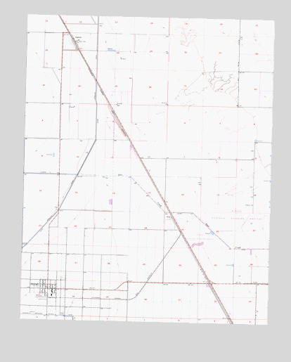 Alpaugh, CA USGS Topographic Map