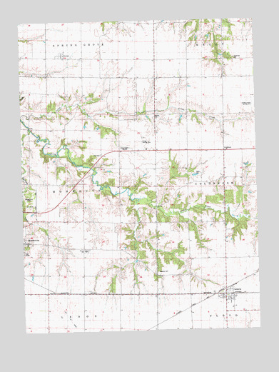 Cameron, IL USGS Topographic Map