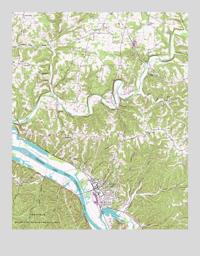 Ashland City Tn Map Ashland City, Tn Topographic Map - Topoquest