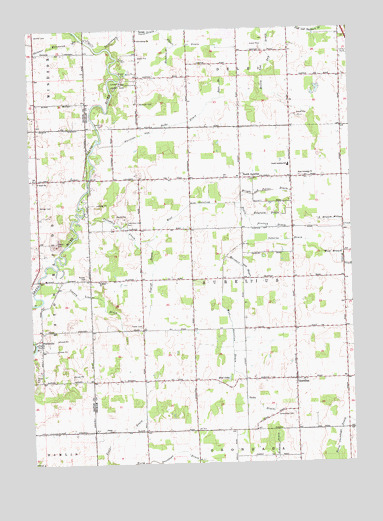 Aurelius, MI USGS Topographic Map