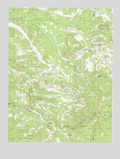 Bailey, CO USGS Topographic Map