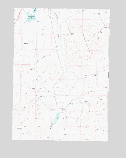 Bartlett Mountain, OR USGS Topographic Map