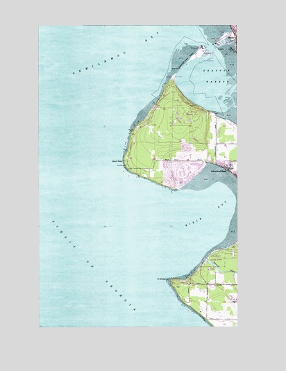 Birch Point, WA USGS Topographic Map