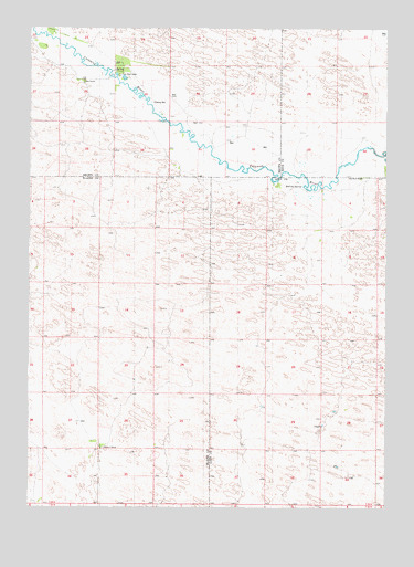 Boiling Spring, NE USGS Topographic Map