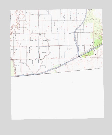 Bonds Corner, CA USGS Topographic Map