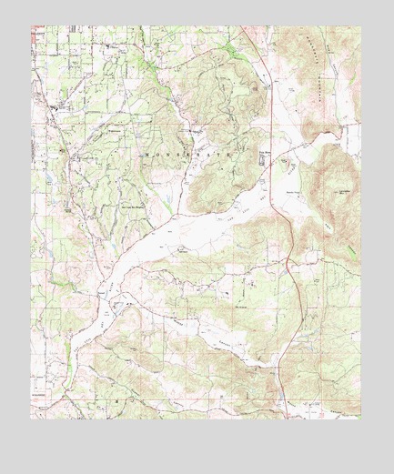 Bonsall, CA USGS Topographic Map