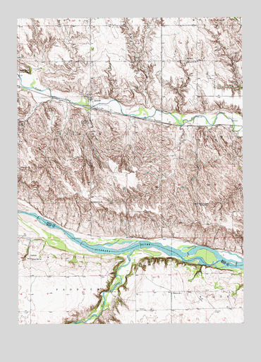 Bristow, NE USGS Topographic Map