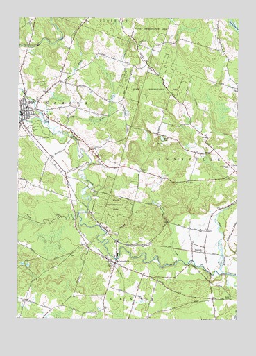 Camden East, NY USGS Topographic Map