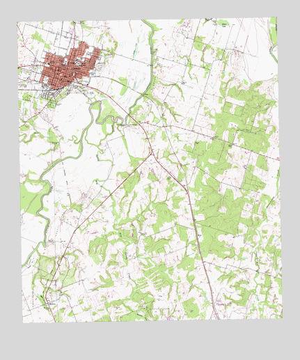 Cameron, TX USGS Topographic Map