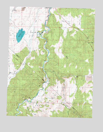 Carters Station, NV USGS Topographic Map