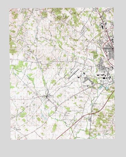 Cecilia, KY USGS Topographic Map