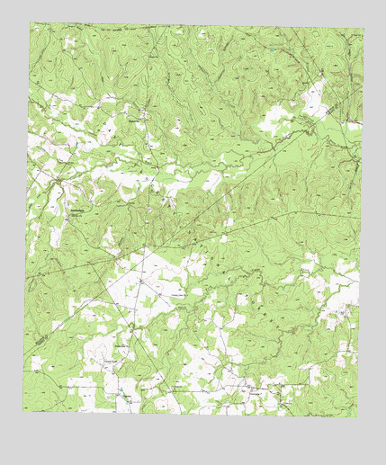 Centralia, TX USGS Topographic Map