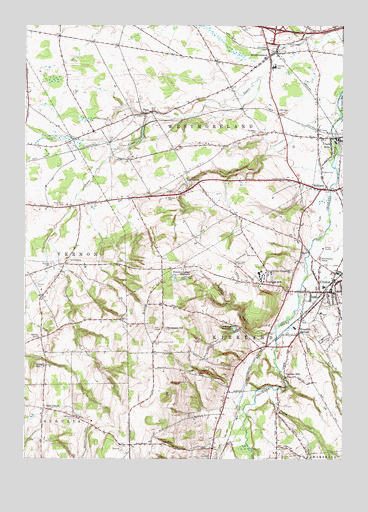 Clinton, NY USGS Topographic Map