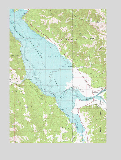 Alpine, WY USGS Topographic Map