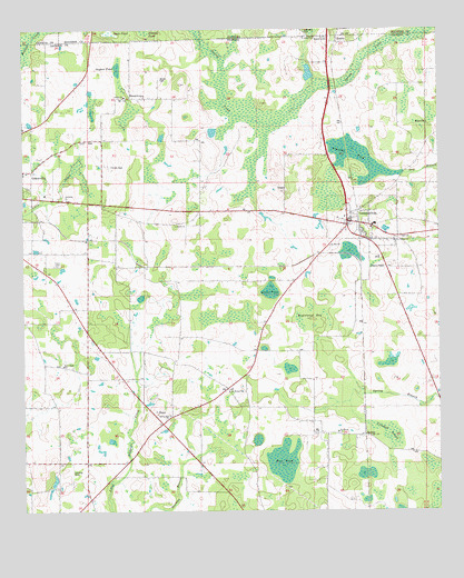 Campbellton, FL USGS Topographic Map