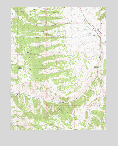 Colton, UT USGS Topographic Map