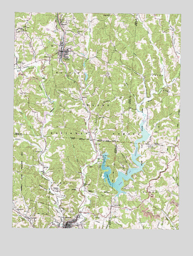 Corning, OH USGS Topographic Map