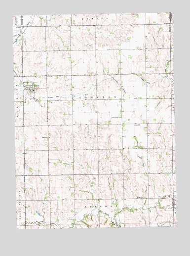Creston, NE USGS Topographic Map